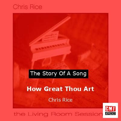 Chris Rice How Great Thou Art: An Examination of Life’s Greatest Puzzles