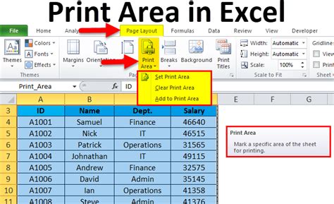 How do you Set Print Area in Excel: A Detailed Insight with FAQs