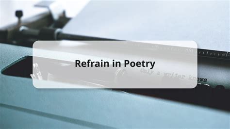 refrain meaning music: How does the use of repetition in literature enhance its emotional impact?