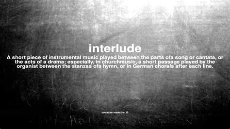 what does interlude mean in music and how it reflects the dynamics of human relationships?