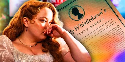 what happens to lady whistledown in the books and how does her story reflect broader themes of female empowerment?